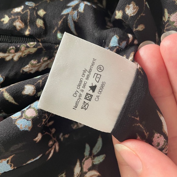 Veronica Beard Merrill Floral Drawstring Midi Dress - Picture 8 of 8